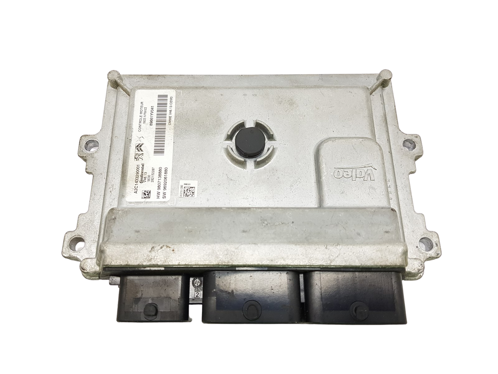 Unidade de Controlo 89661YV041 9807138880 PSA Continental main product photo