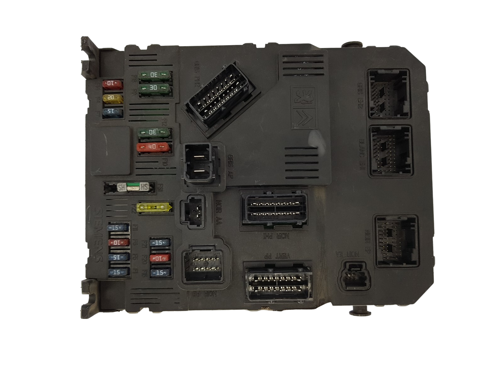 Unidade de Controlo BSI E02-00 9650584680 S118085220B PSA Siemens 1170 main product photo