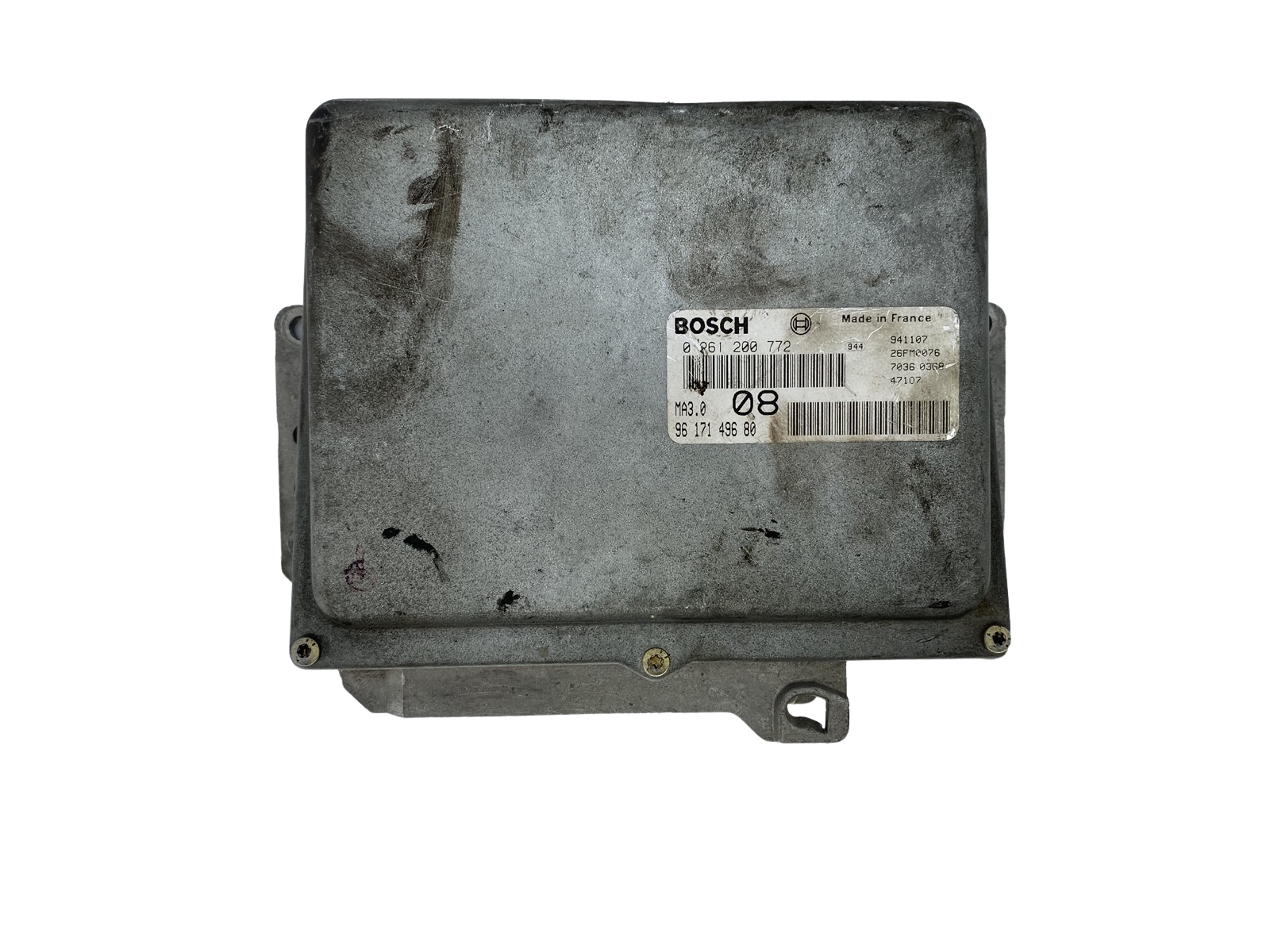 Unidade de Controlo 0261200772 9617149680 26FM0076 MA3.0 PSA Bosch 53190 main product photo