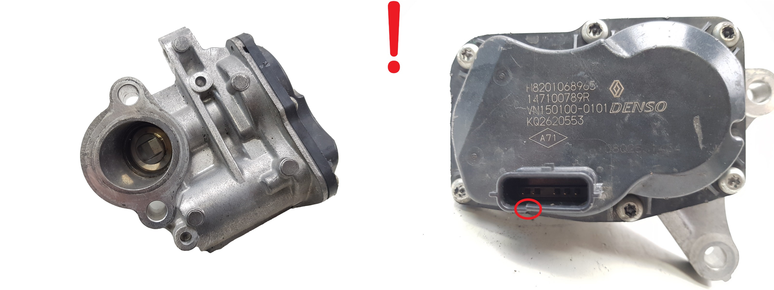 Válvula Egr 147100789R H8201068965 1.6 DCI Renault Nissan Opel 1700 main product photo