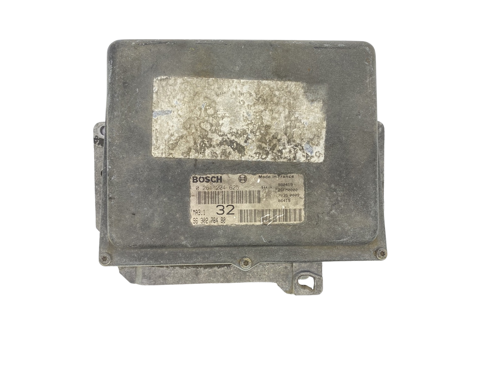 Unidade de Controlo 0261204625 9630278480 MA3.1 PSA Bosch 54740 main product photo