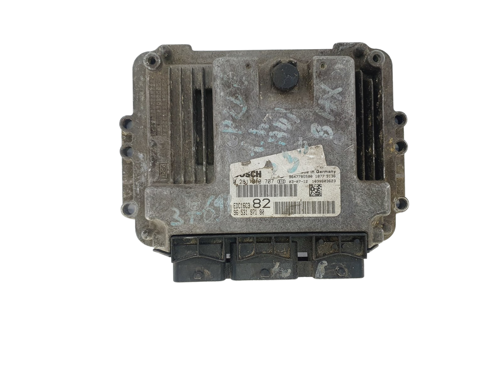Unidade de Controlo 0281010707 9653197180 9647785580 PSA Bosch 47439 main product photo