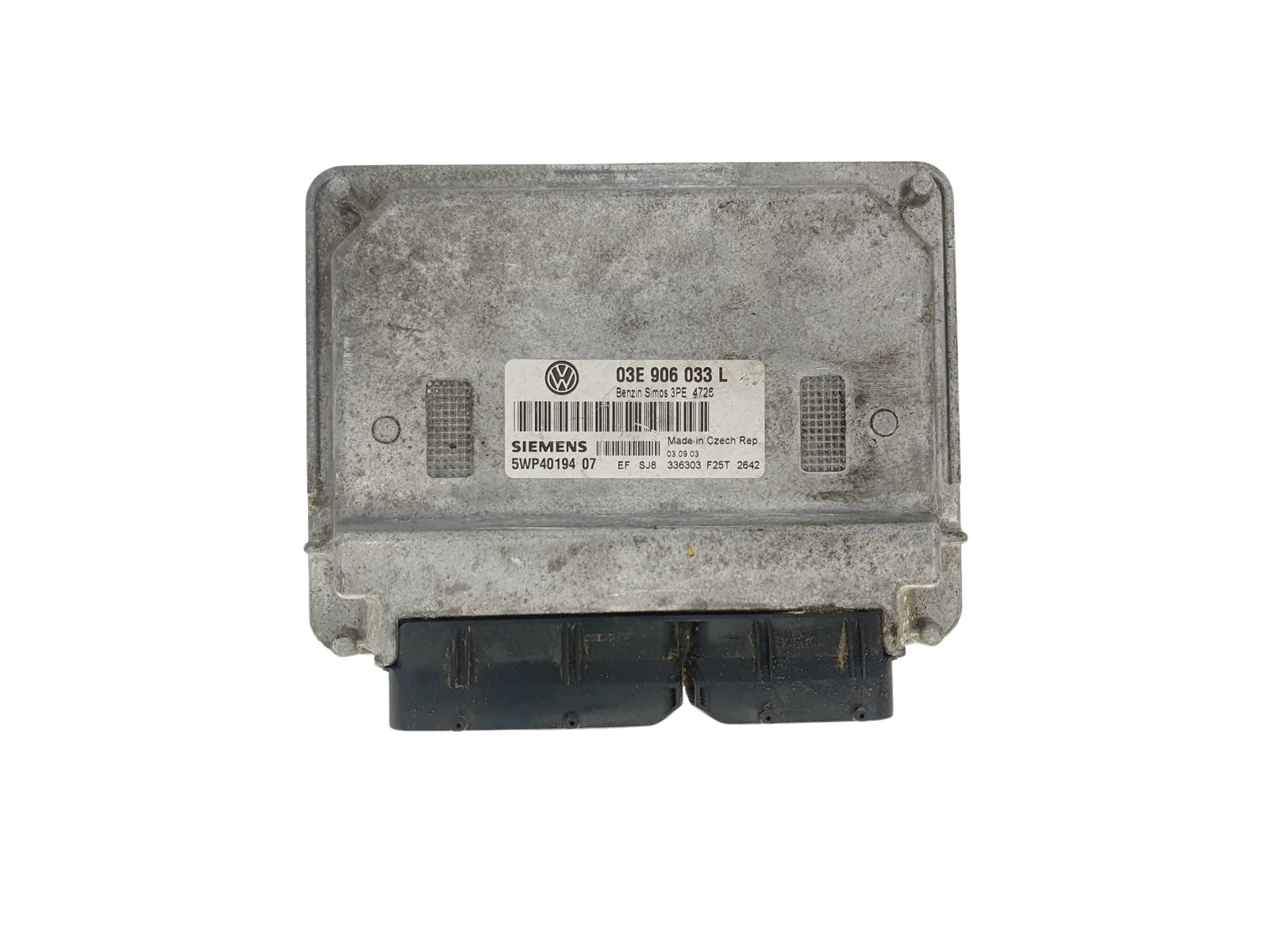Unidade de Controlo 03E906033L 5WP40194 07 VW Siemens 45021 main product photo