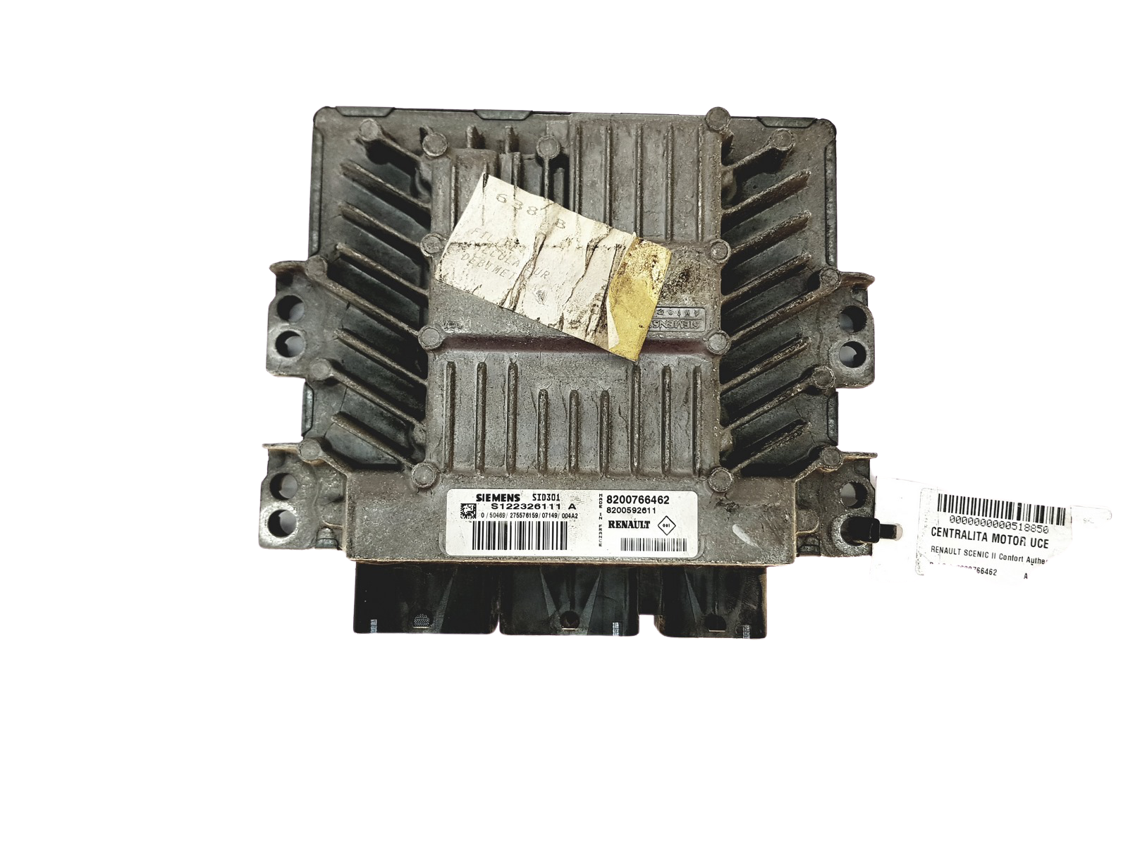 Unidade de Controlo S122326111A 8200766462 8200592611 Renault Siemens 24572 main product photo