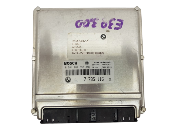 Unidade de Controlo do Motor ECU BMW 0281001830 7785116 Bosch main product photo