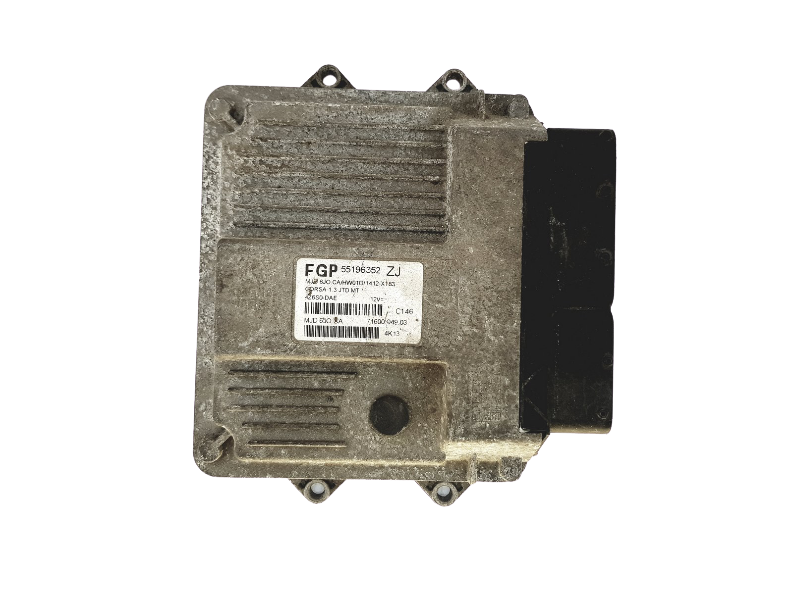 Unidade de Controlo FGP 55196352 ZJ MJD 6JO.CA Opel Magneti Marelli 25826 main product photo