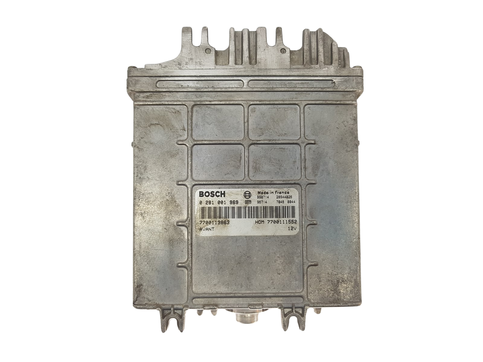 Unidade de Controlo 0281001969 7700113863 7700111552 Renault Bosch 3289 main product photo
