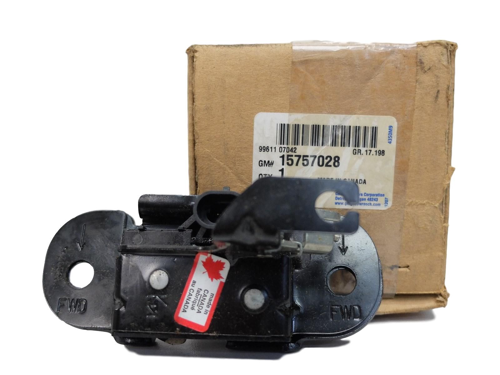 Mecanismo de fechadura da porta Traseira Chevrolet Hummer 15757028 GM main product photo