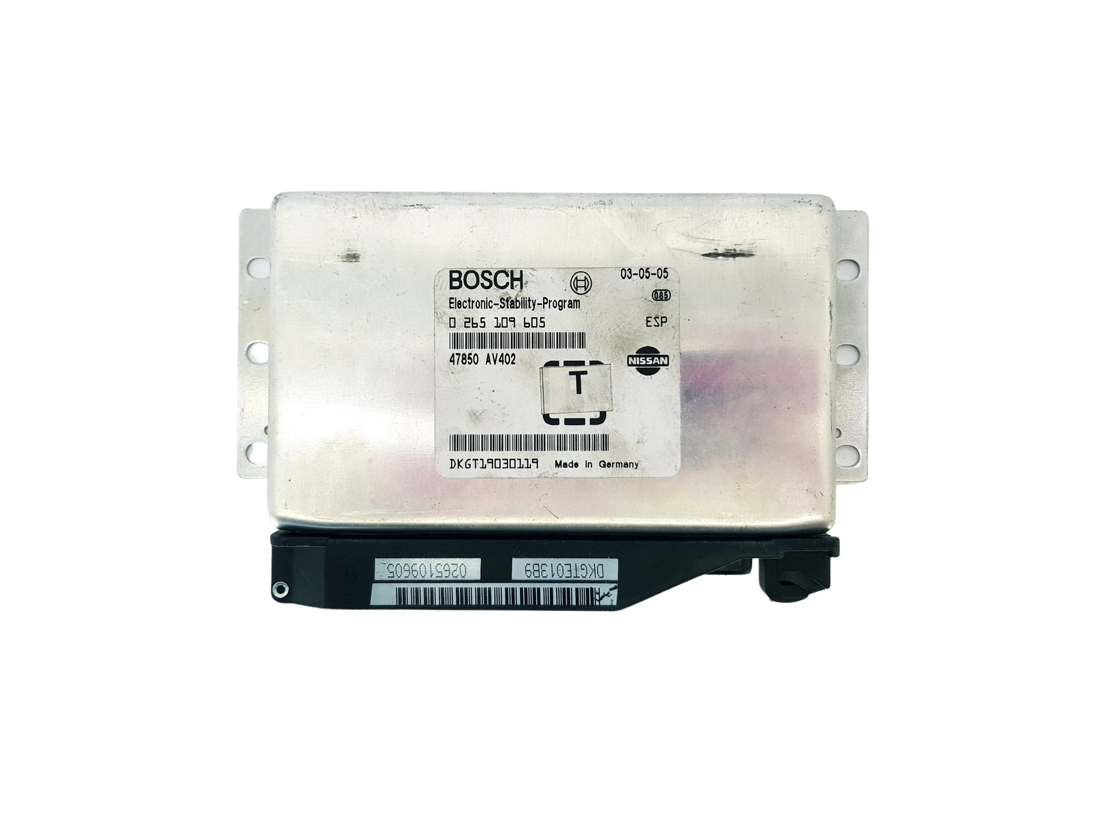 Unidade de Controlo ESP 0265109605 47850AV402 Nissan Bosch main product photo
