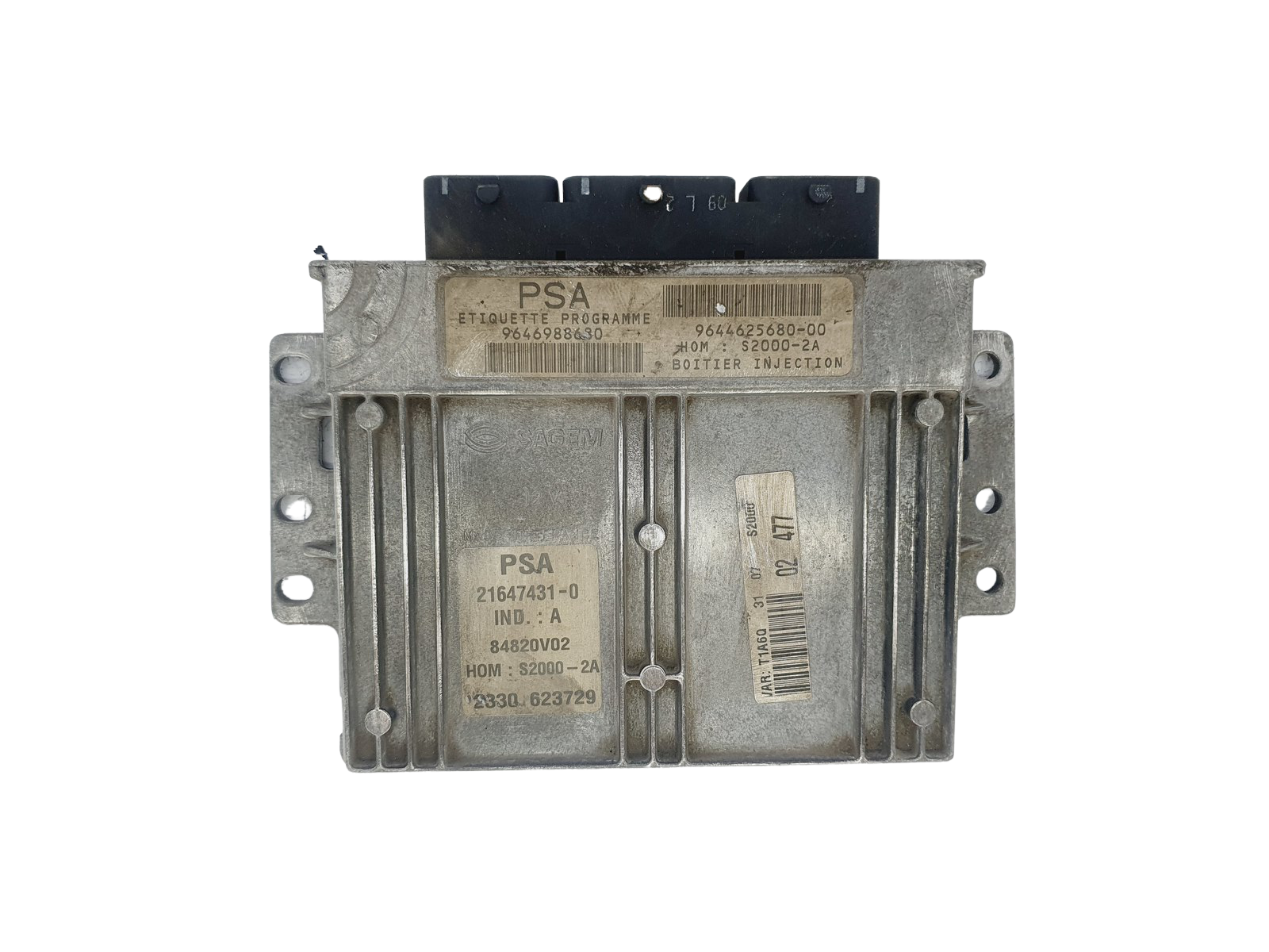Unidade de Controlo 9646988680 9644625680 21647431-0 PSA Sagem 42601 main product photo