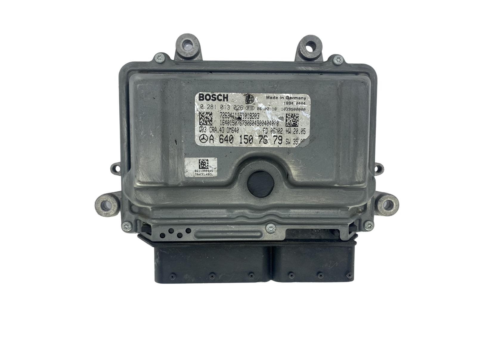 Unidade de Controlo A6401507679 0281013026 1039S00000 Bosch Mercedes 50773 main product photo