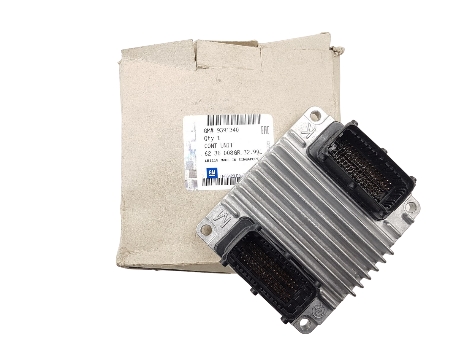 Unidade de Controlo do Motor ECU Opel 09391340 6235008 Delphi Novo Original main product photo