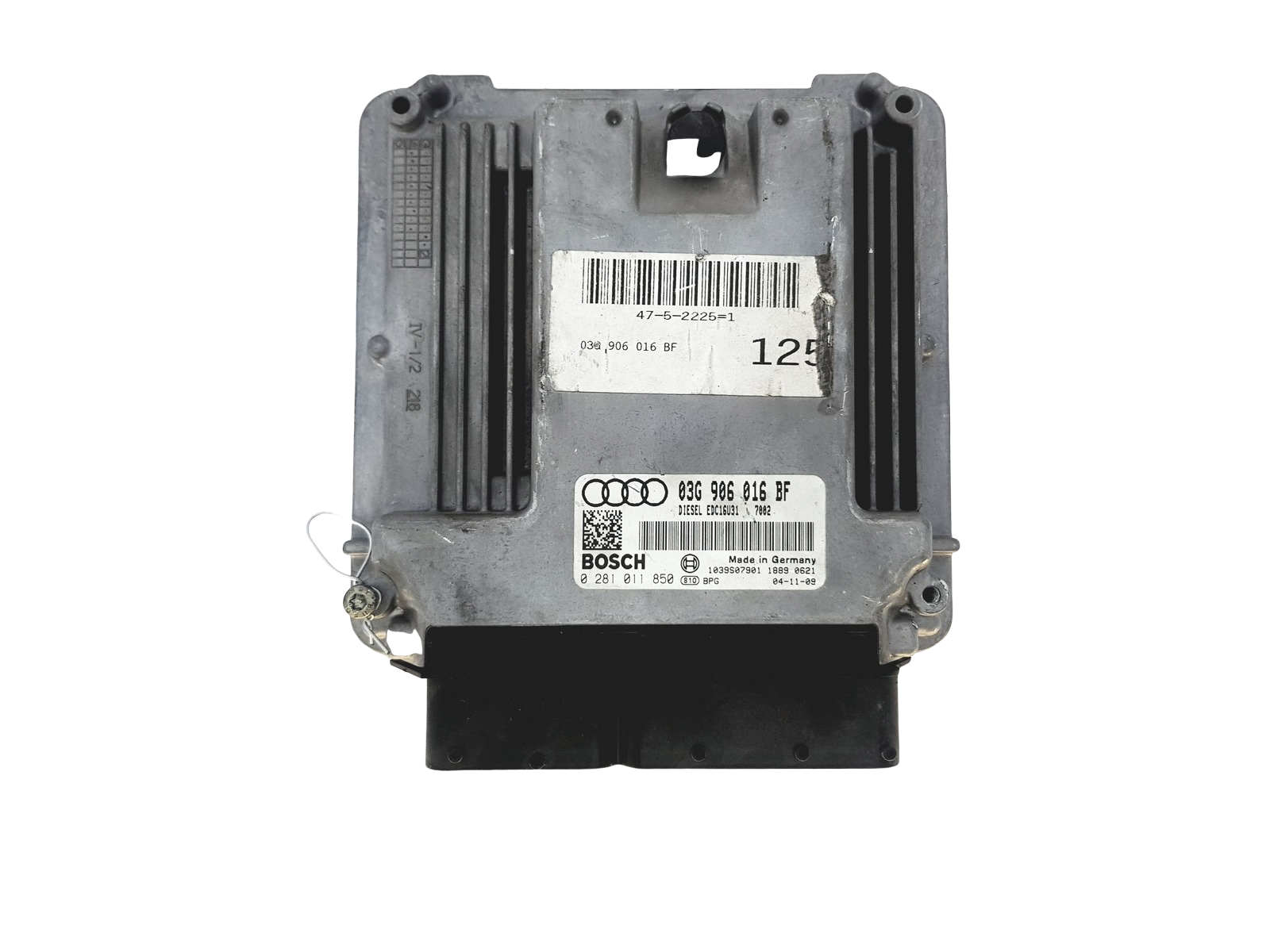 Unidade de Controlo 03G906016BF 0281011850 VW Bosch main product photo