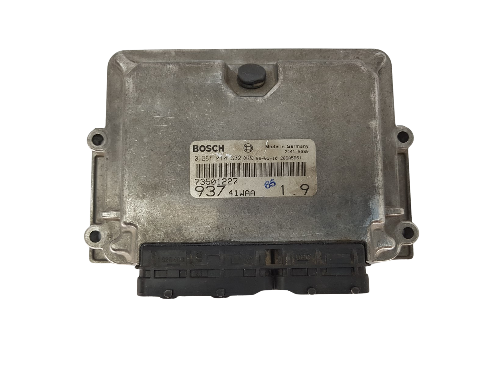 Unidade de Controlo 73501227 0281010332 93741WAA Alfa Romeo Bosch 3544 main product photo