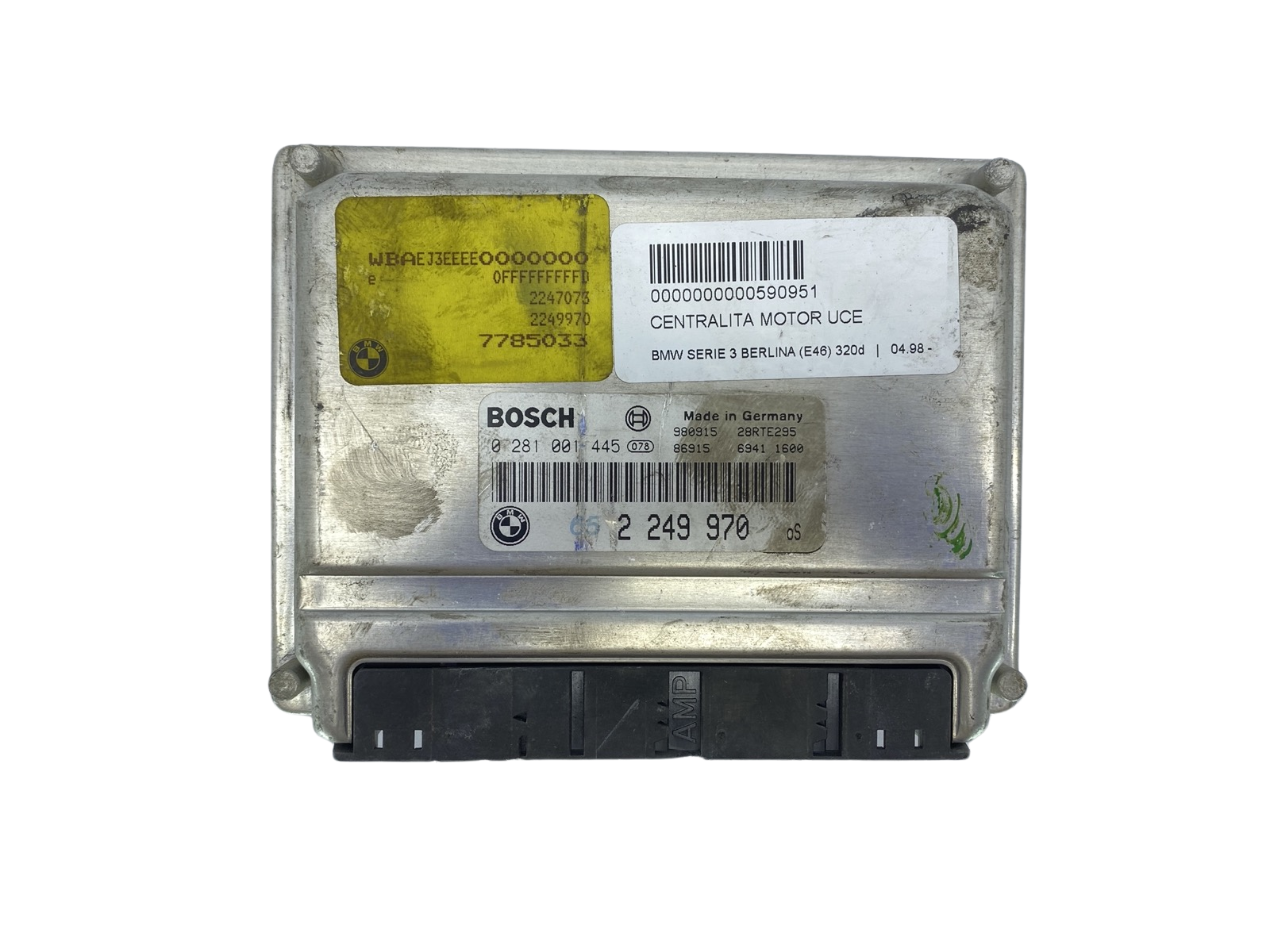 Unidade de Controlo BMW 2249970 0281001445 Bosch 63945 main product photo