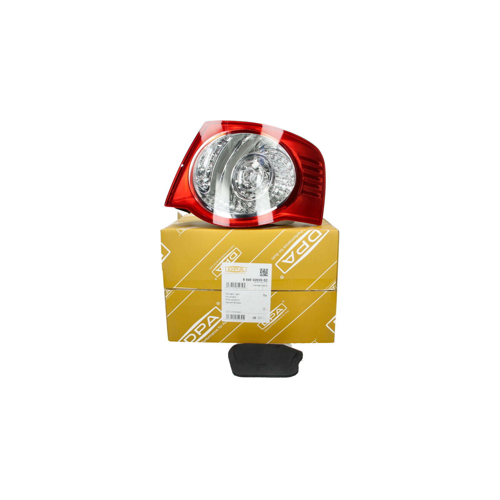 Farol Traseira Direita Fazer VW Jetta 1K5945096M 89450202002 DPA main product photo