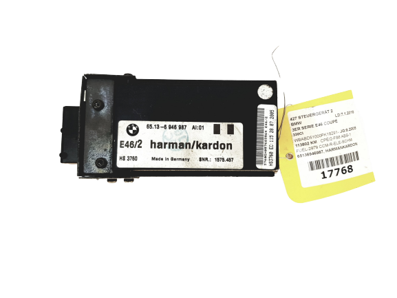 Unidade de Controlo 65.13-6 946987 BMW main product photo