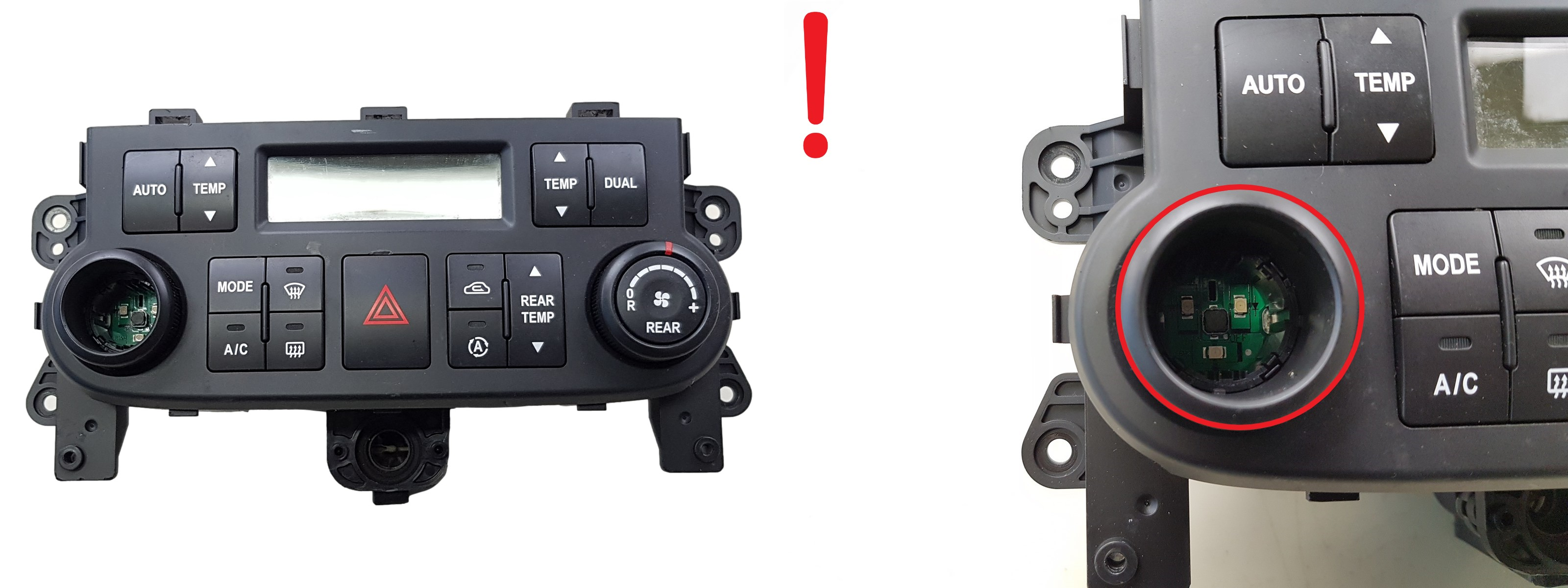 Unidade de Controlo do Aquecedor AC KIA Carnival 97250-4D252VA main product photo