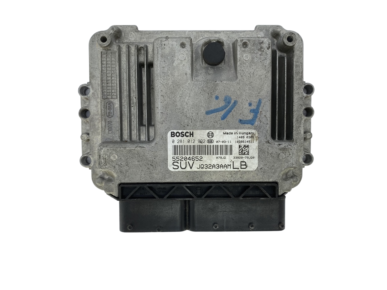 Unidade de Controlo 0281012992 55204652 JQ32A3AAM Alfa Romeo Bosch 47900 main product photo