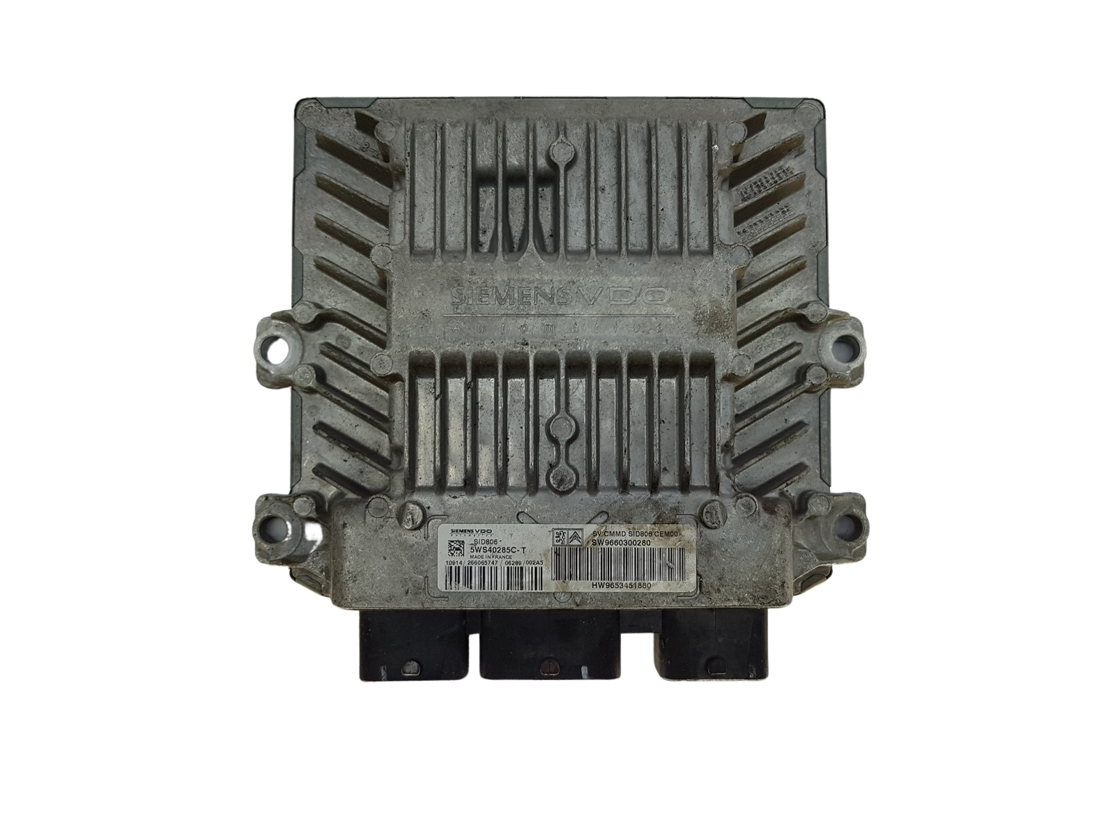 Unidade de Controlo 9660300280 9653451880 5WS40285C-T PSA Siemens 15753 main product photo