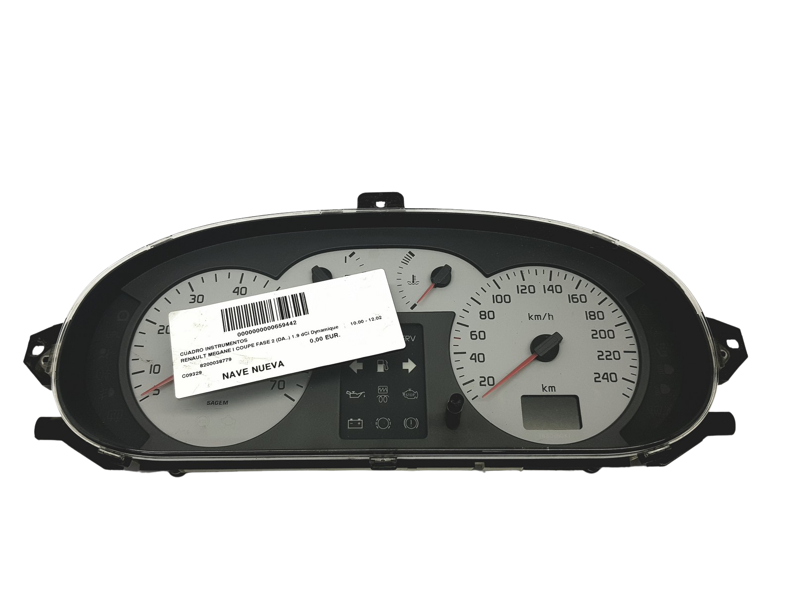 Conta-rotações Renault Megane 1 8200038779 55374 main product photo
