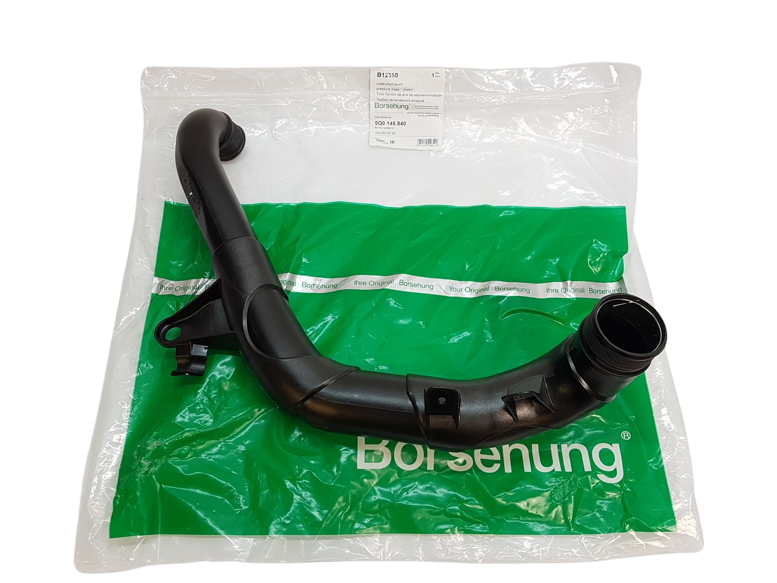 Mangueira de carga de ar VW Audi Seat Skoda 5Q0145840 B12350 Borsehung main product photo