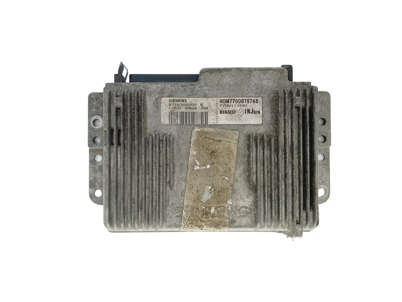 Unidade de Controlo S115300202B 7700875745 7700111891 Renault Siemens 36670 main product photo