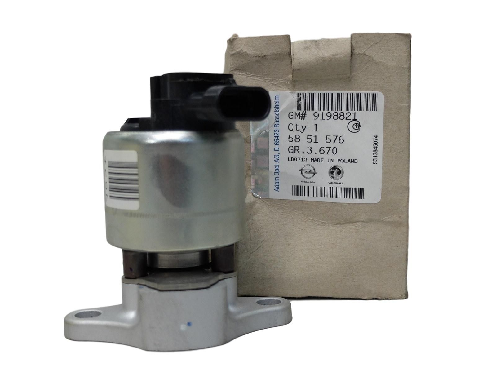 Válvula Egr Novo Original Opel 9198821 5851576 main product photo