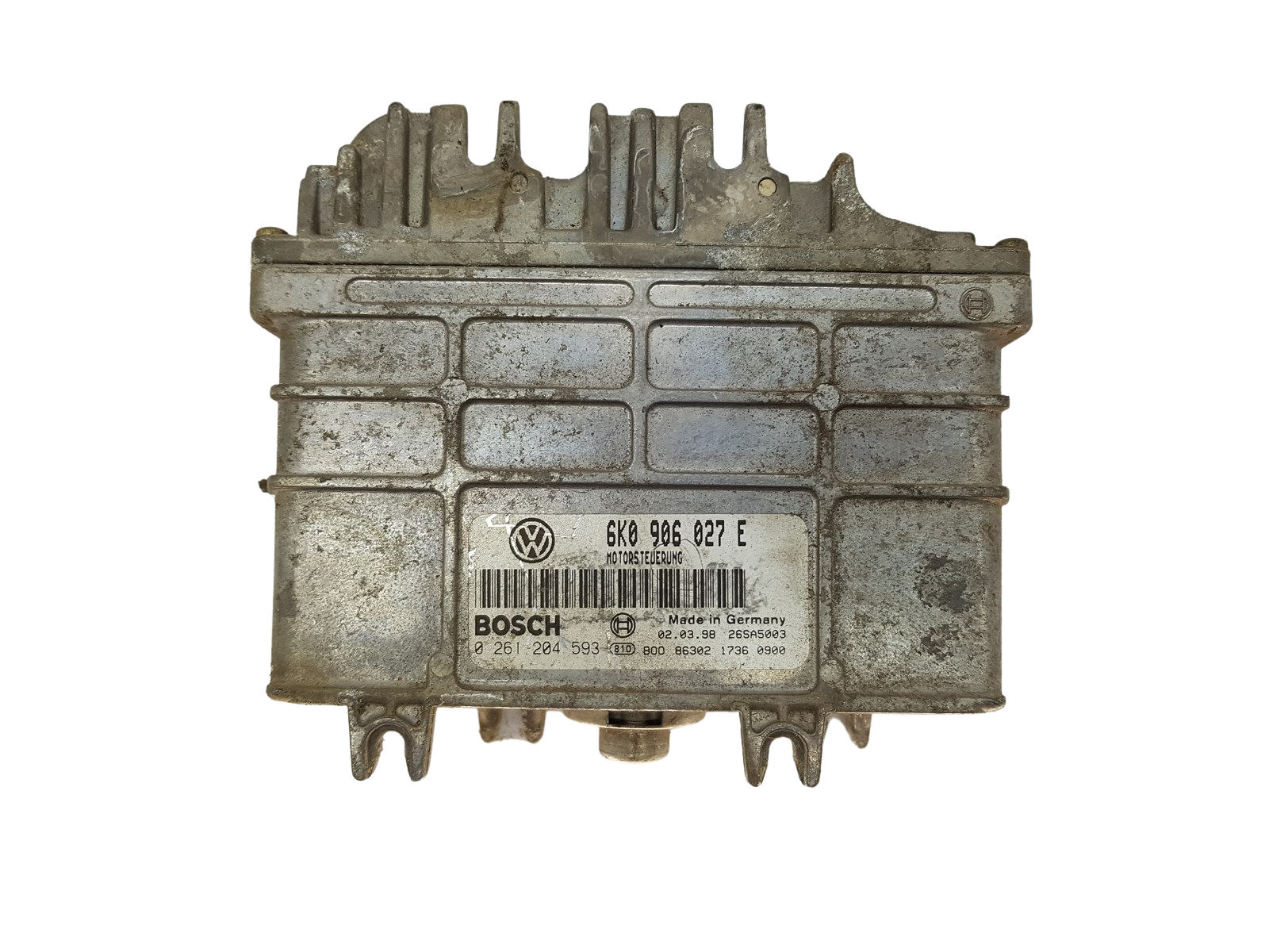 Unidade de Controlo 0261204593 6K0906027E VW Bosch 15810 main product photo