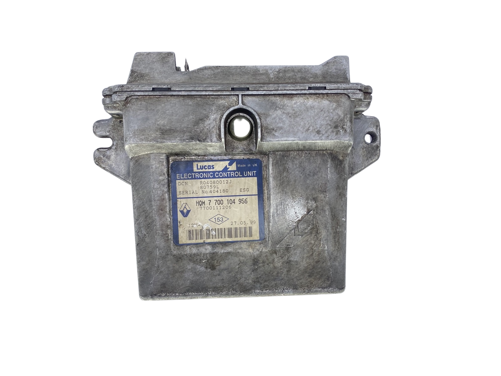 Unidade de Controlo 7700104956 7700111206 R04080012J 80759L Renault 56029 main product photo