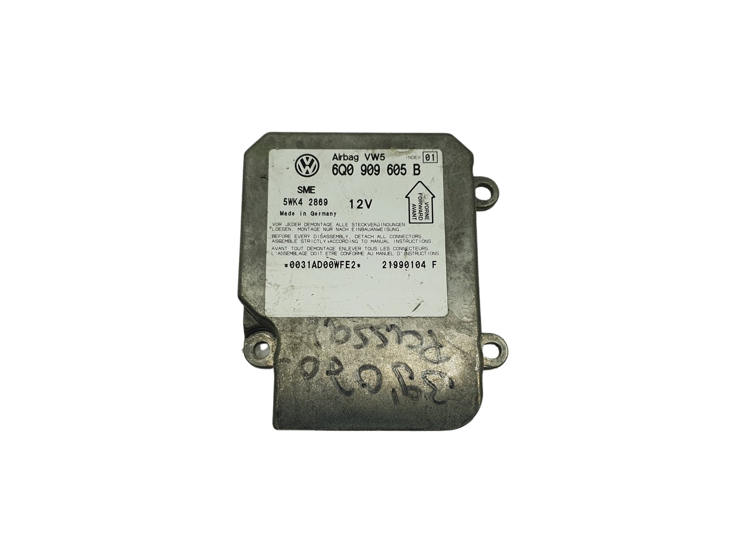 Unidade de Controlo 6Q0909605B 5WK42869 VW Siemens 69164 main product photo