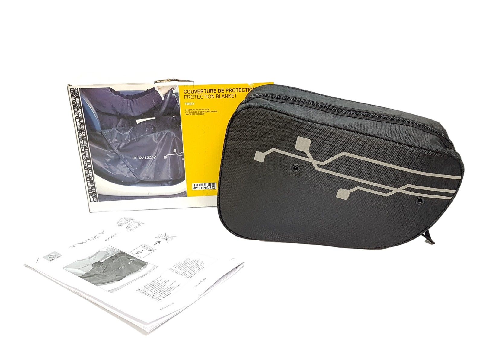 Manta de proteção Ochronny Fotela Renault Twizy 8201203853 Novo Original main product photo