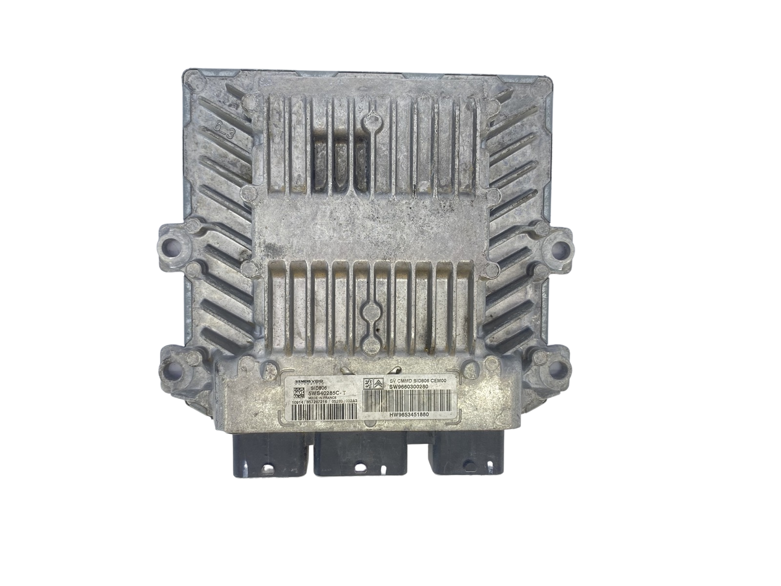 Unidade de Controlo 9660300280 9653451880 5WS40285C-T PSA Siemens 60496 main product photo