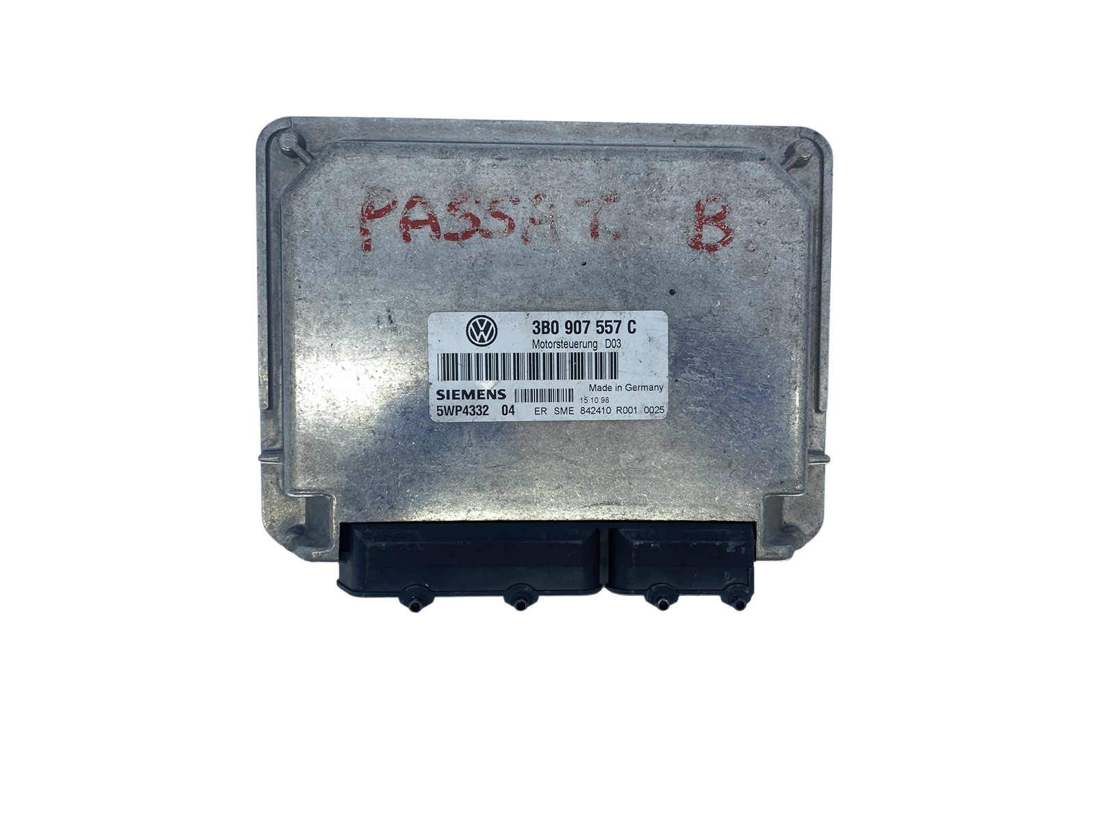 Unidade de Controlo 3B0907557C 5WP4332 Volkswagen Siemens 54505 main product photo