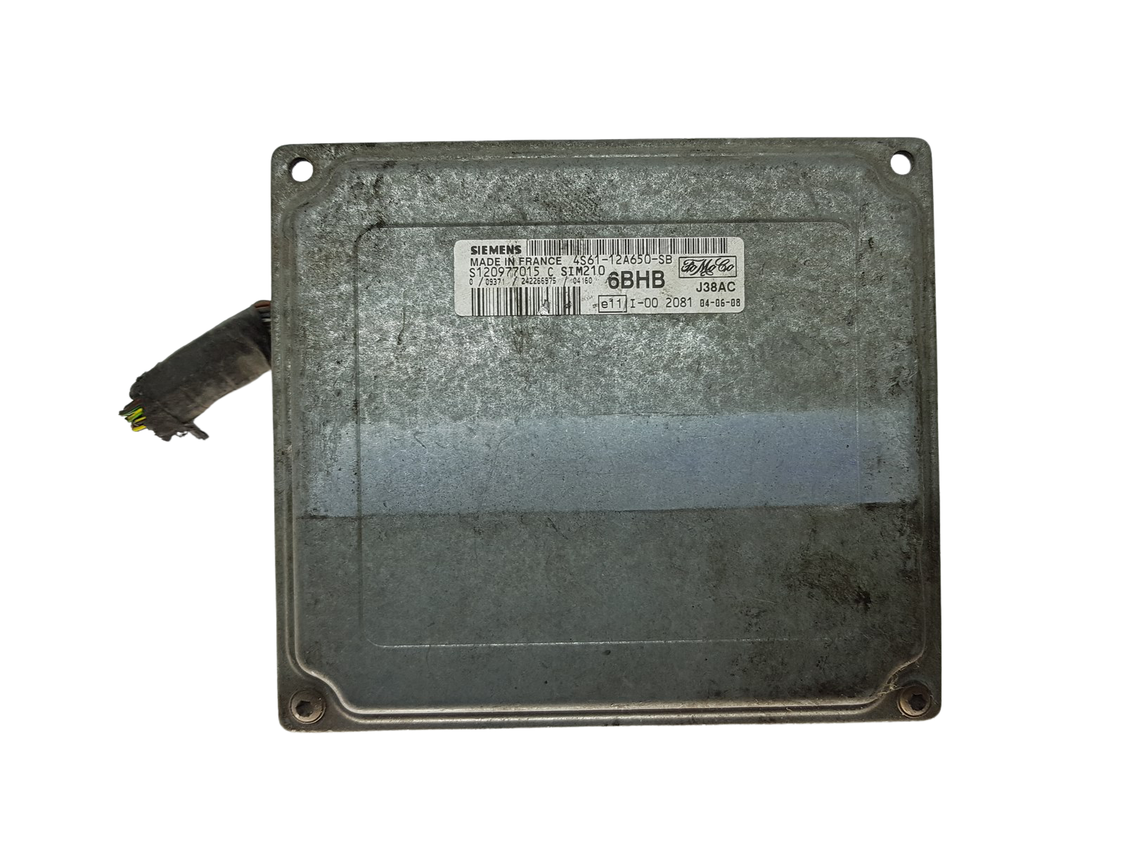 Unidade de Controlo 4S61-12A650-SB S120977015C 6BHB Ford Mazda Siemens 13962 main product photo