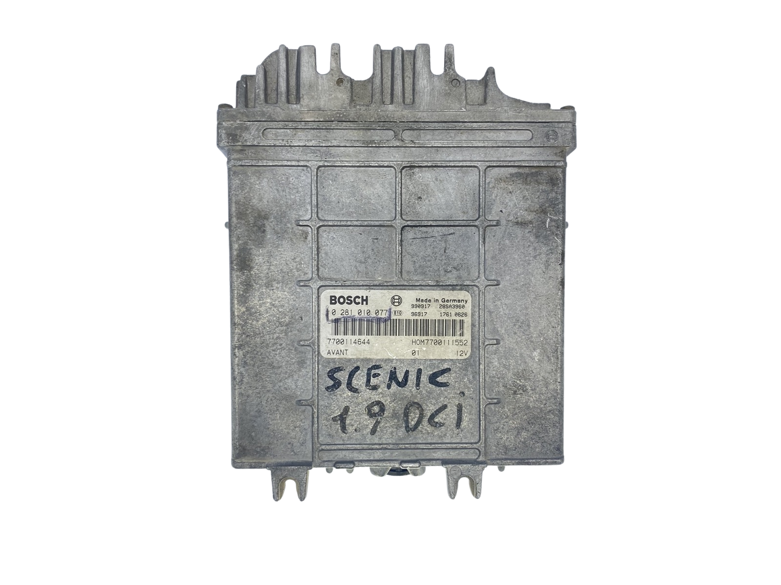 Unidade de Controlo 0281010077 7700114644 7700111552 Renault Bosch 55748 main product photo