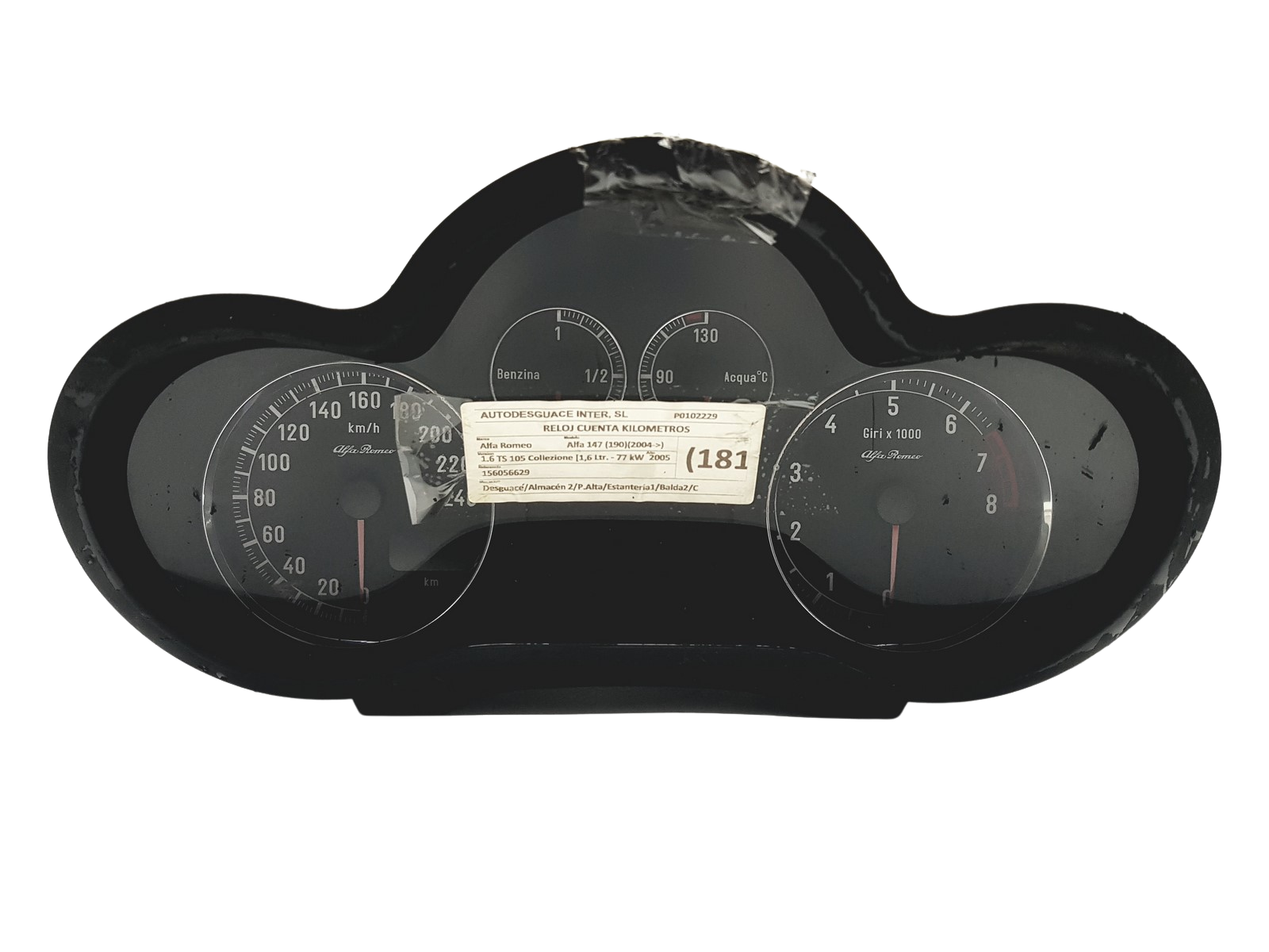 Conta-rotações Alfa Romeo 147 156056629 110080303002 57683 main product photo