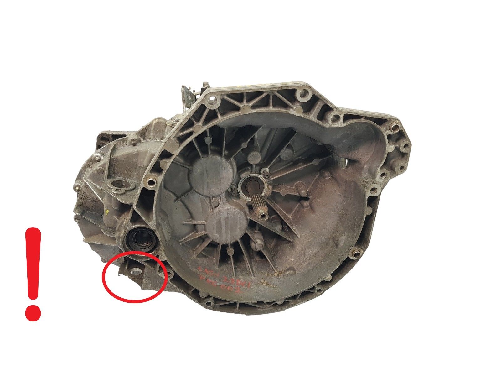 Caixa de velocidades PK6002 2.2 dCi Renault Laguna 2 7701715070 7701478249 main product photo