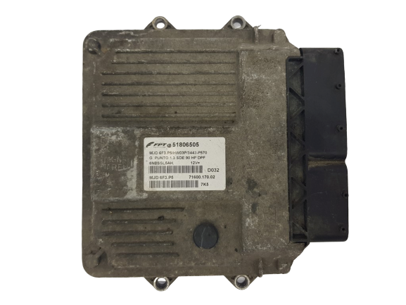Unidade de Controlo do Motor ECU Fiat 51806505 7160017002 Magneti Marelli main product photo