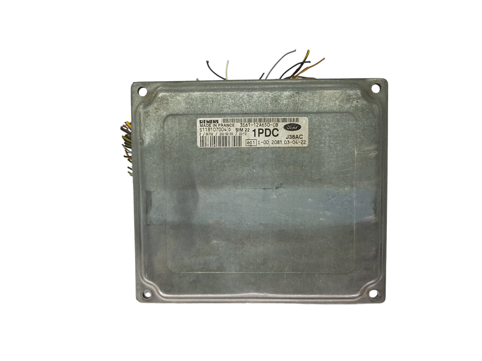 Unidade de Controlo S118107004D 3S61-12A650-CB Ford Siemens 18543 main product photo