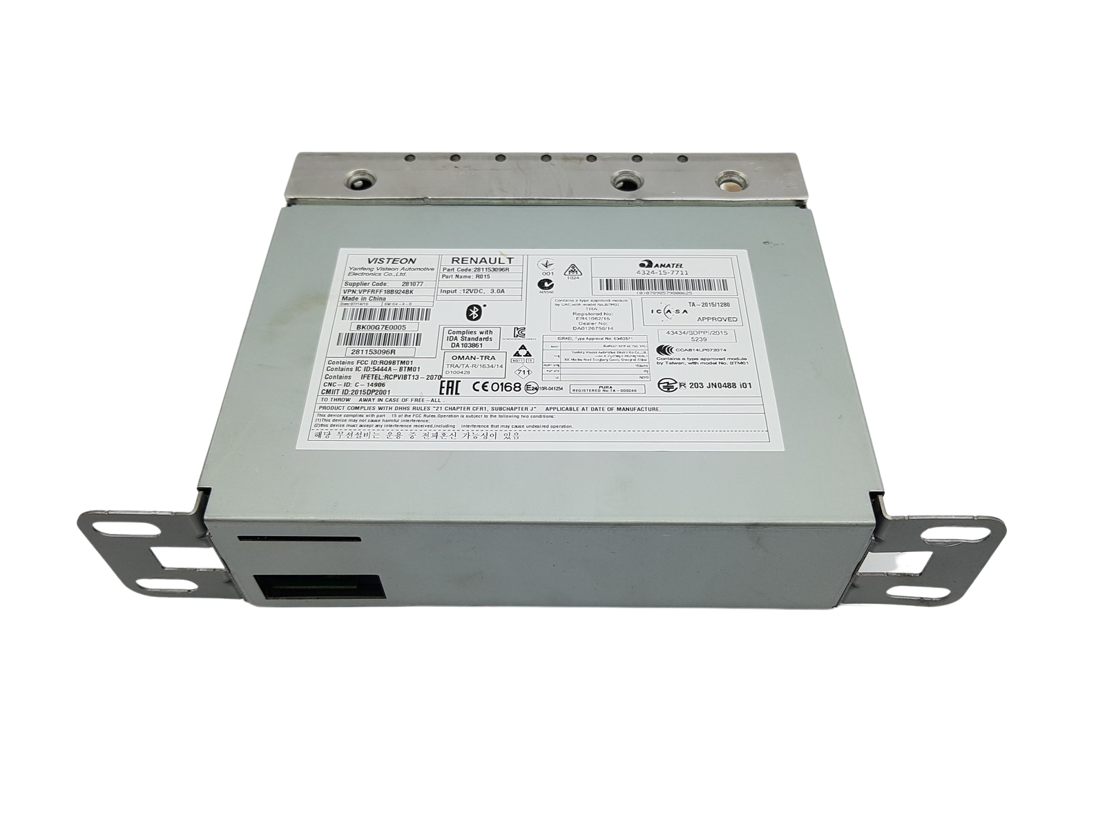 Navegação Radio Renault Megane 4 281153096R R015 main product photo