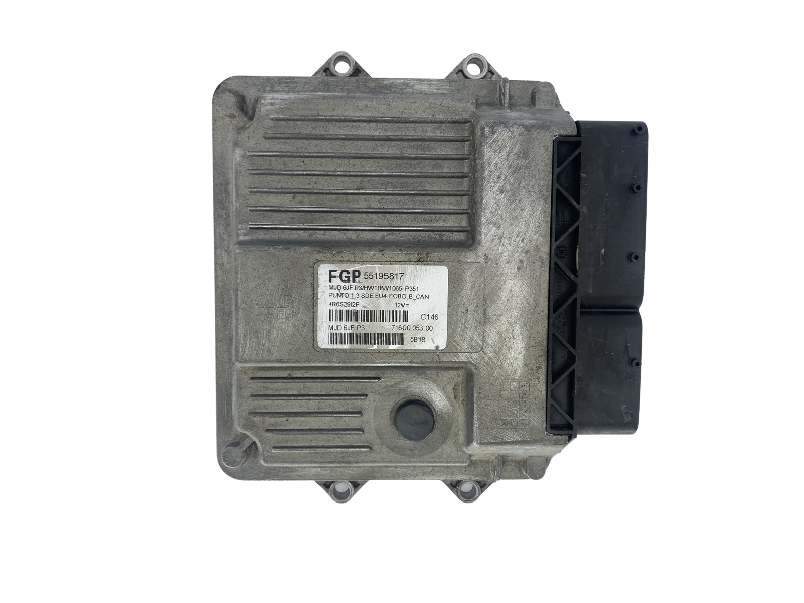 Unidade de Controlo FGP 6JF.P3 55195817 71600.053.00 Fiat Magneti Marelli 51016 main product photo