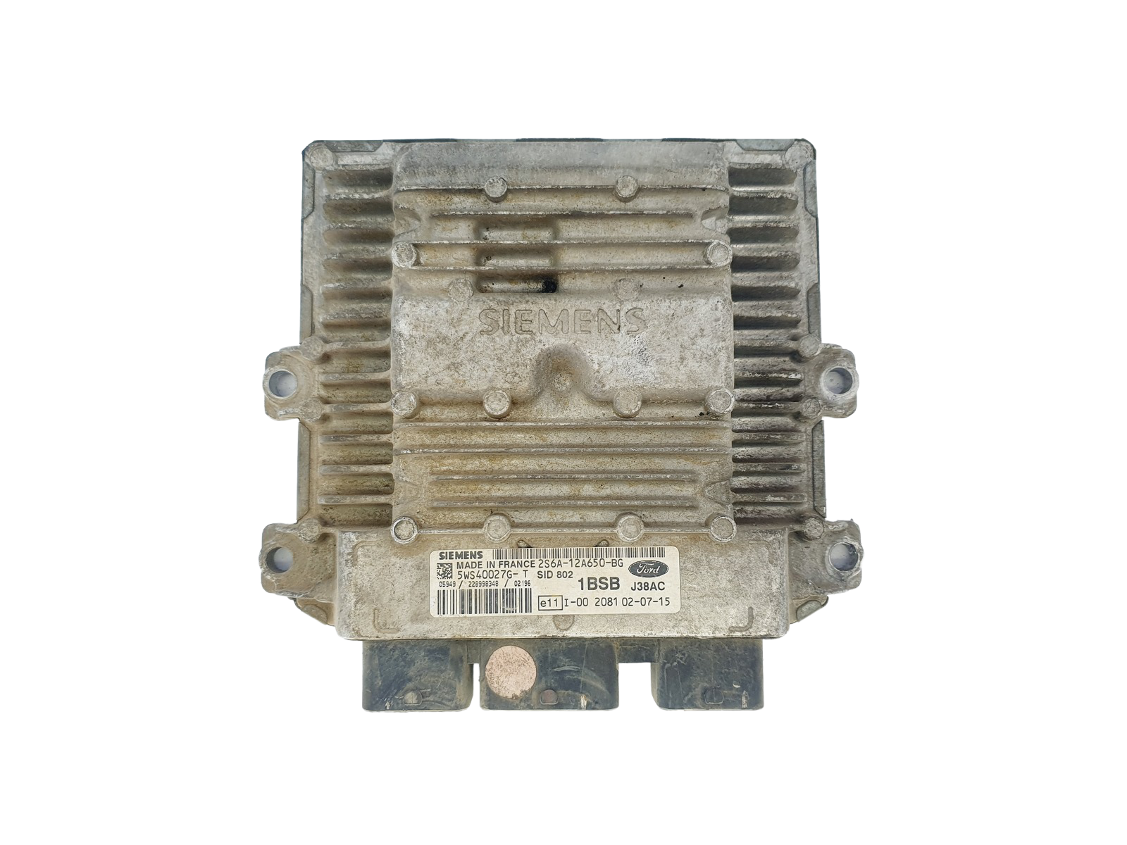 Unidade de Controlo 2S6A-12A650-BG 5WS40027G-T SID 802 Ford Siemens 35608 main product photo