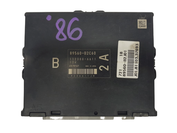 Módulo da unidade de controle Daihatsu 89560-B2C60 112300-6611 Denso 19177 main product photo