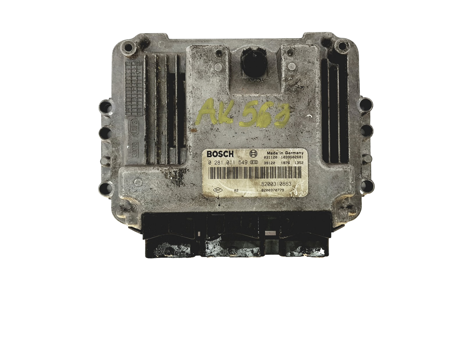 Unidade de Controlo 0281011549 8200310863 8200370779 Renault Bosch 22485 main product photo