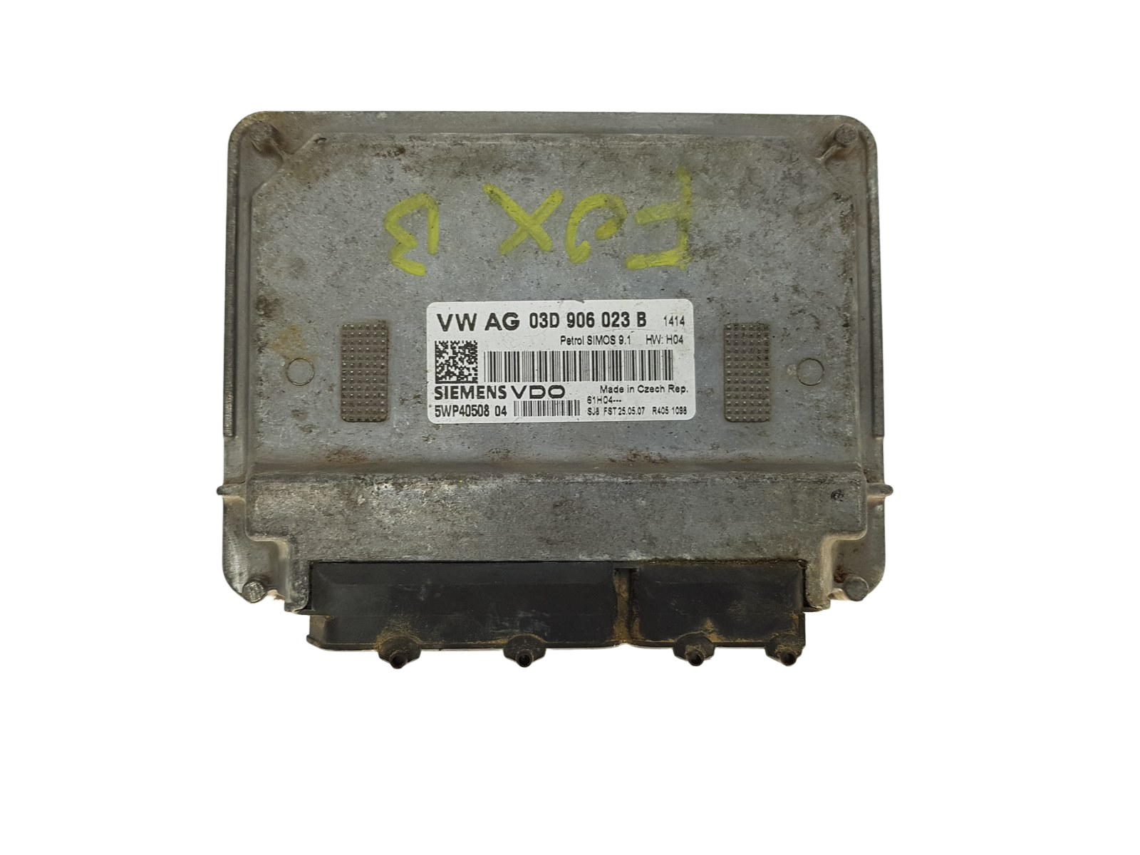 Unidade de Controlo 03D906023B 5WP40508 04 VW Siemens 16329 main product photo