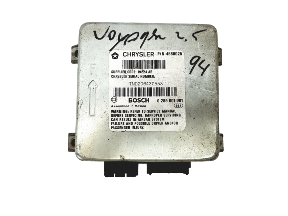 Unidade de Controlo 0285001081 4688025 Chrysler Bosch 17647 main product photo