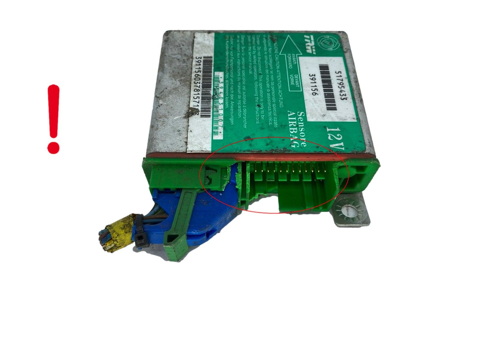 Módulo da unidade de controle 51795433 Fiat TRW 58868 main product photo