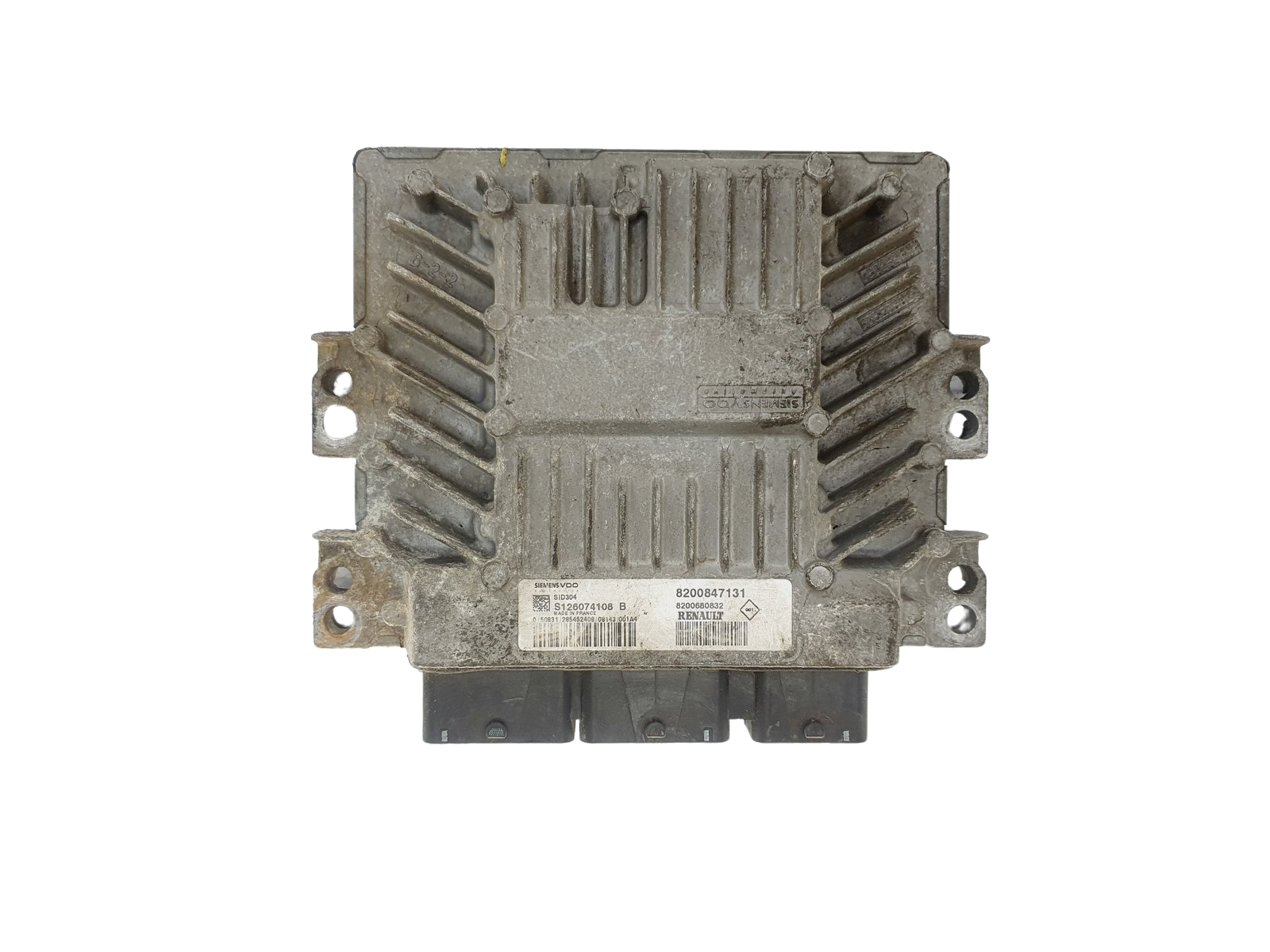 Unidade de Controlo S126074108B 8200847131 8200680832 Renault Siemens 43113 main product photo