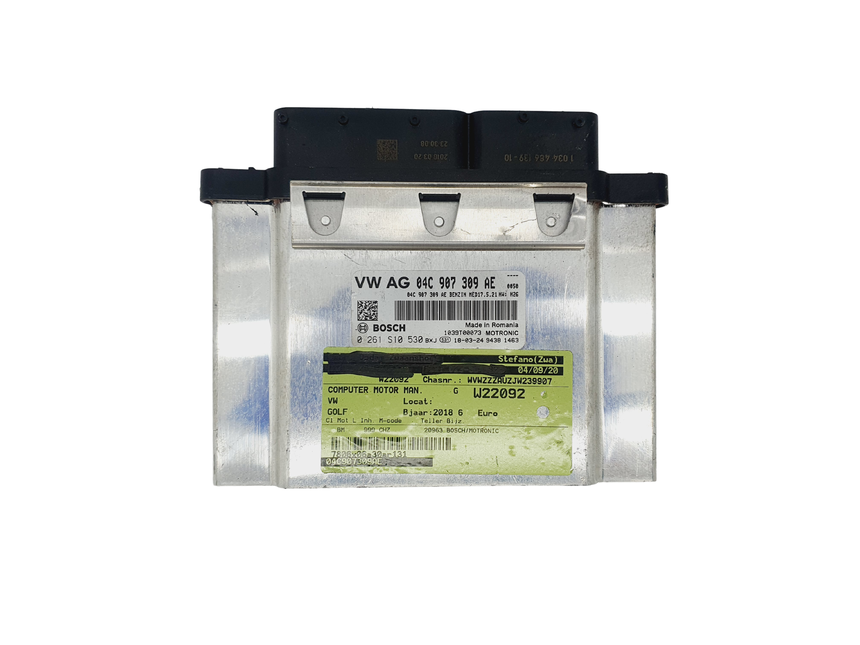 Unidade de Controlo 04C907309AE 0261S10530 VW Bosch 43432 main product photo